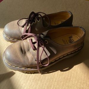 Vintage Dr. Martens Made in England Brown UK Size 6 US Women’s 8 Oxford Shoe